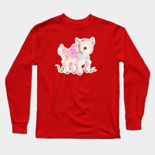 Little Kitschy Deer Long Sleeve T-Shirt